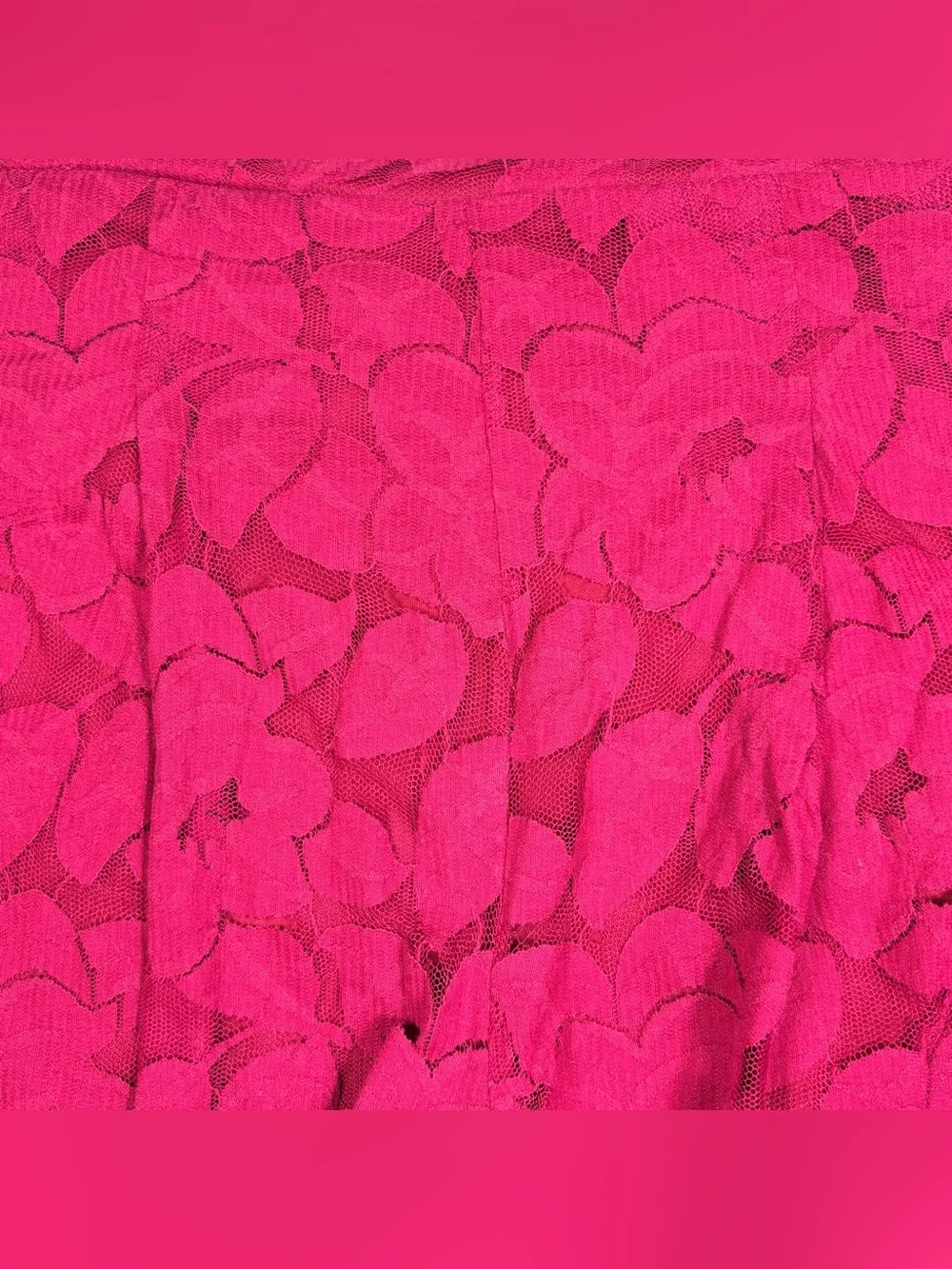 Torrid Floral Lace Shorts